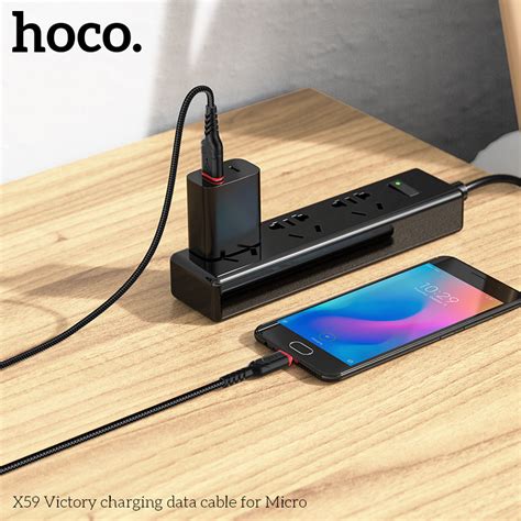 Cáp Micro Hoco X59 giá sỉ, bán buôn X59 Micro rẻ nhất Việt Nam
