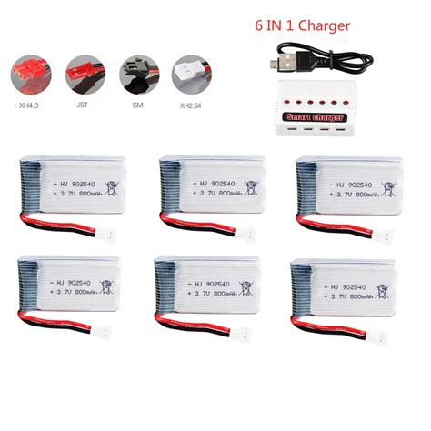 V Mah Lipo Battery Charger Set For Syma X X C X C X Sc