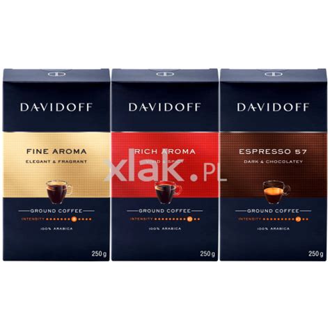 Kawa Mielona Davidoff Typy Fine Rich Aroma Espresso Zestaw Opinie