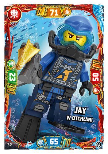 LEGO NINJAGO TCG7 Nr 32 Jay w otchłani Kultowy pl