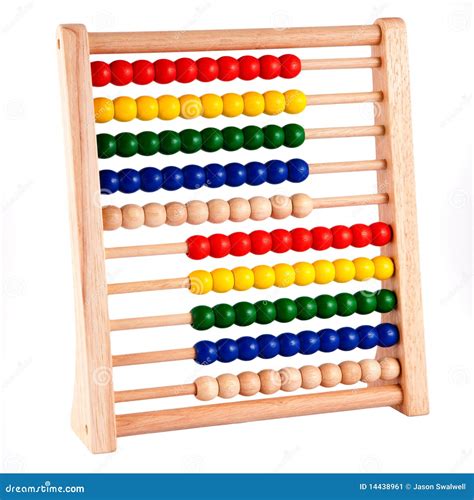 Abacus With Wooden Frame Stock Image Image