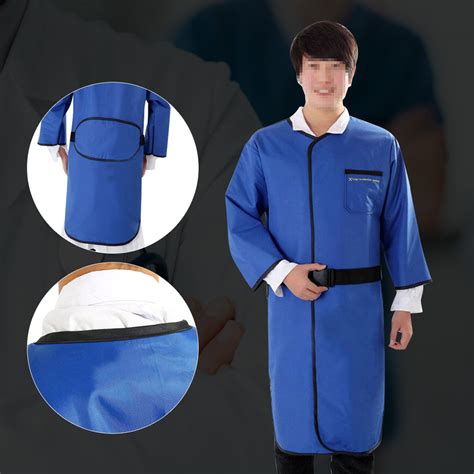 Long Sleeve X Ray Radiation Protection Apron Mmpb Lead Equivalent L