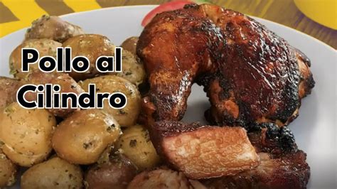 Receta fácil para preparar Pollo al Cilindro Peruano YouTube