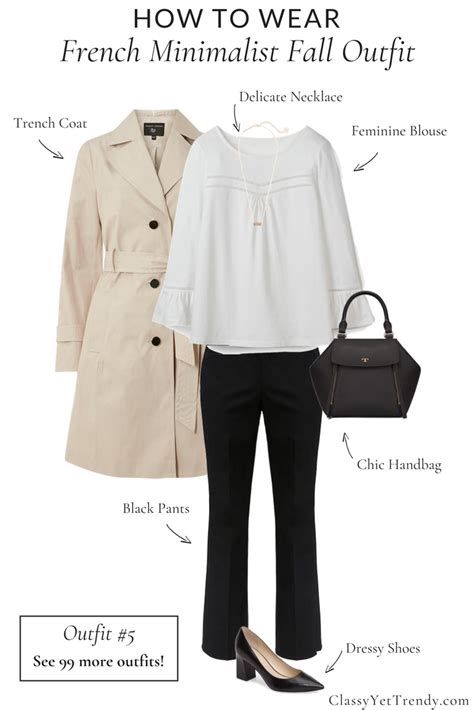 The French Minimalist Capsule Wardrobe Fall 2018 Collection Classy Yet Trendy Minimalist