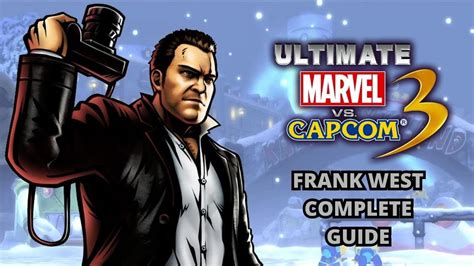 Ultimate Marvel Vs Capcom 3 Frank West Complete Guide YouTube