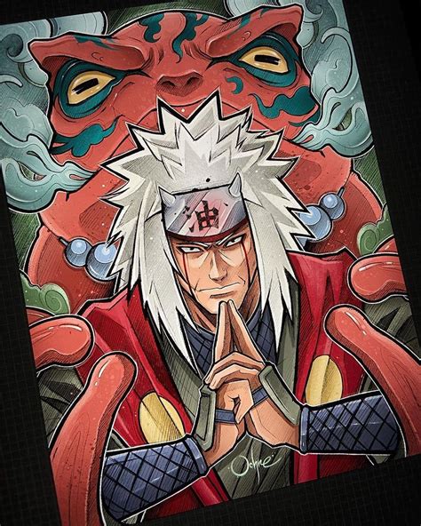 Ochre En Instagram Jiraiya Color Lámina A La Venta El 22 De