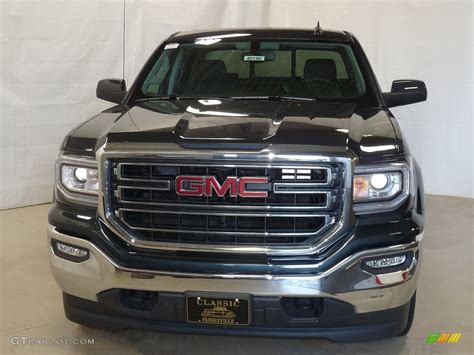 2018 Dark Slate Metallic GMC Sierra 1500 SLE Crew Cab 4WD 127180810