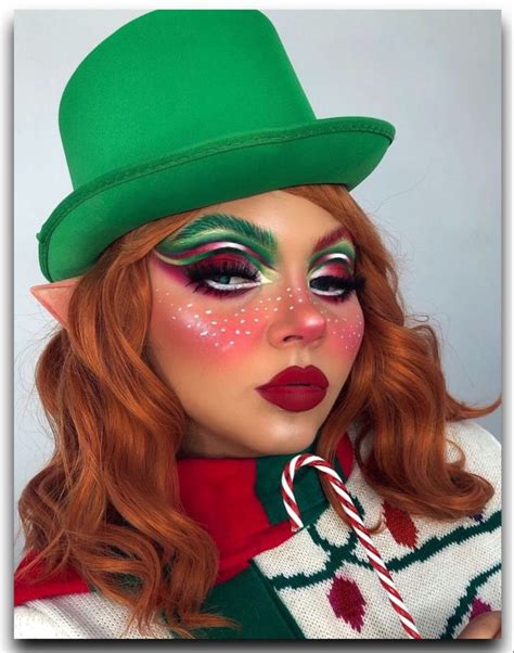 Pin De 𝐵𝒶𝒷𝓎 𝒟𝑜𝓁𝓁 En ♛♡ ¢няιѕтмαѕ Gℓιттєя ♛♡ Maquillaje De Duende Maquillaje De Halloween