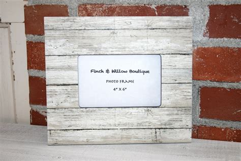 Rustic Picture Frame Decoupaged Frame Rectangle Frame Photo Etsy