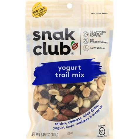 Snak Club Trail Mix Yogurt 675 Oz Instacart