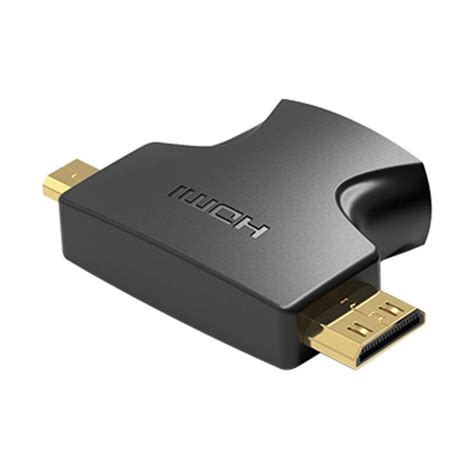 Vention Female HDMI To Mini HDMI Male And Micro HDMI Male Adapter