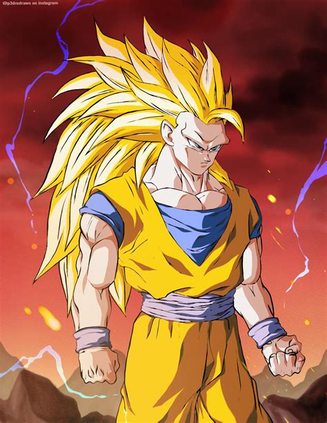 Dbz Goku Super Saiyan 3