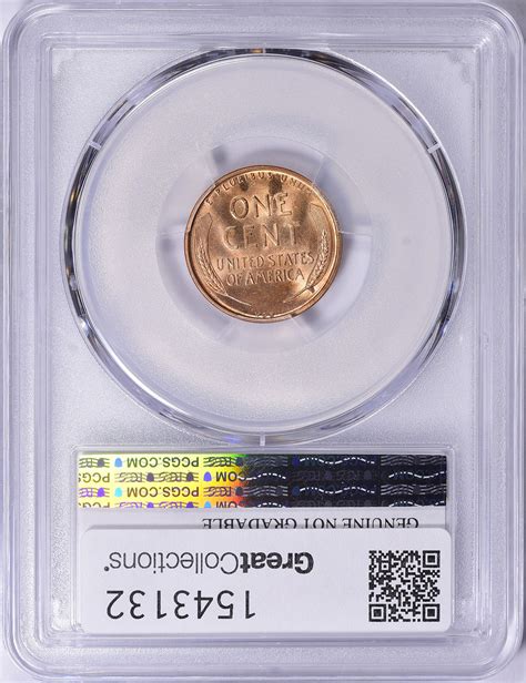 Collectors Corner 1909 VDB 1C PCGS Genuine 65308522