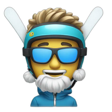 Ski | AI Emoji Generator