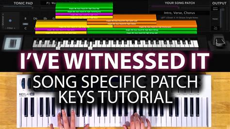 I Ve Witnessed It Mainstage Patch Keyboard Tutorial Passion Youtube