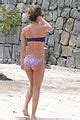 Jessica Alba Purple Bikini Pretty Photo Cash Warren