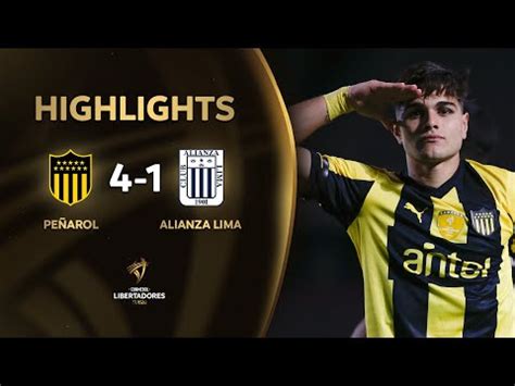 Alianza Lima Cay Por Ante Pe Arol Por Copa Libertadores Sub