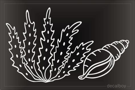 Seaweed Seasnail Decal