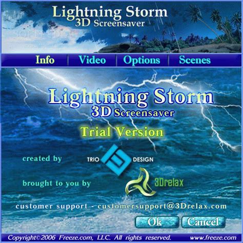 Download Lightning Storm Screensaver 1.0