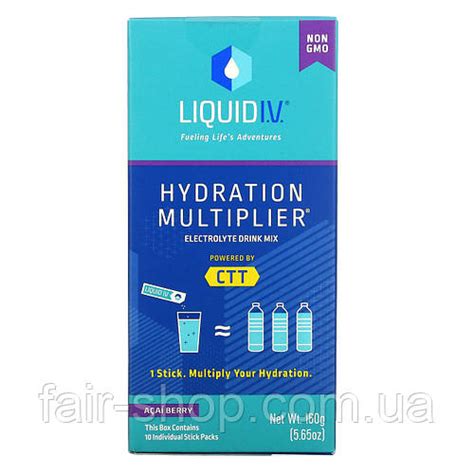 Купить Liquid I.V., Hydration Multiplier, смесь для приготовления ...