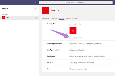 How To Change Name Profile And Team Picture In Microsoft Teams