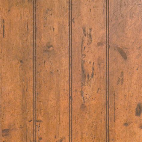 Plywood Paneling Wine Cellar Oak Beadboard Vintage Distressed Panels