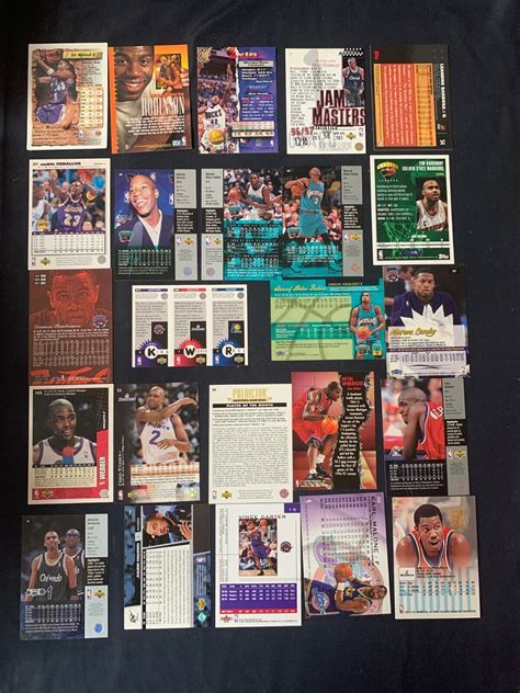 Fleer Ultra Rasheed Wallace Rookie In Lot Of Basketball