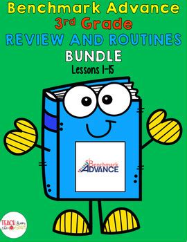 Benchmark Advance Rd Grade Review And Routines Bundle Lessons