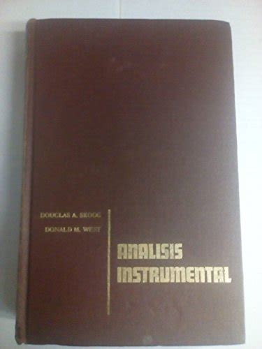 Principles Of Instrumental Analysis Douglas A Skoog 9780030809774