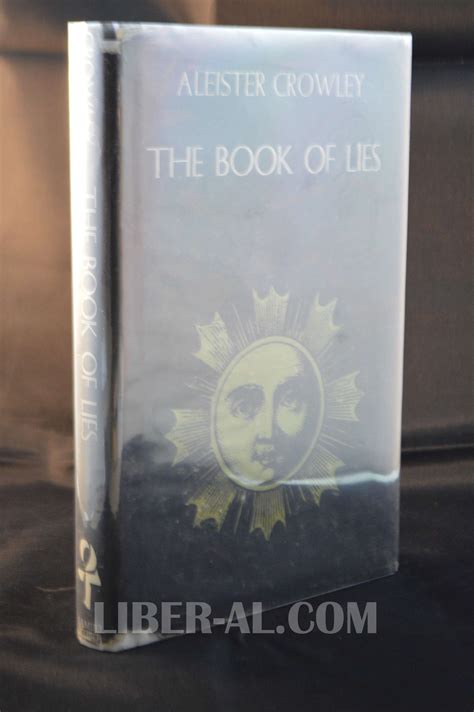 THE BOOK OF LIES (1970 FIRST EDITION) – Liber-AL.com