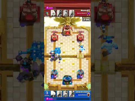 CLASH ROYALE BATALHA DO ESPELHO ELIXIR 3 Partida24 Shorts