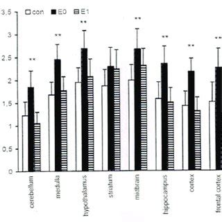 5-HIAA levels in various brain areas after foot shock. con, control ...