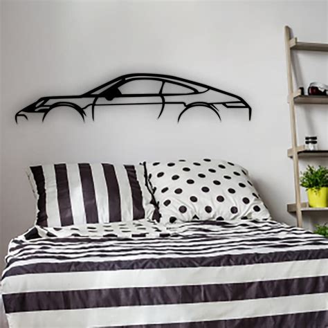 Porsche 911 Wall Art - Metal Car Art - Vita Home