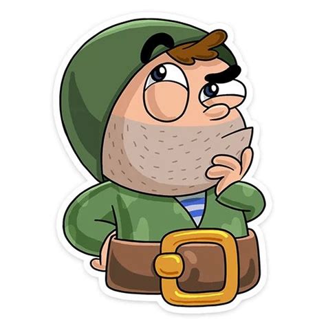 Набор стикеров для Telegram «Солдат»