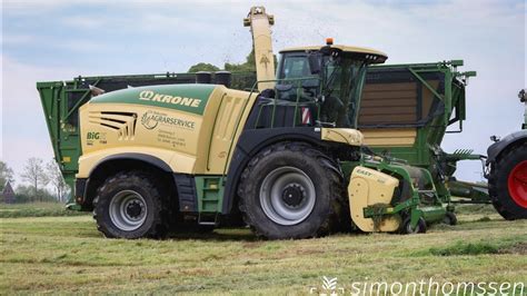 Schnitt Beim Bakumer Agrarservice Claas Krone Deutz Fendt