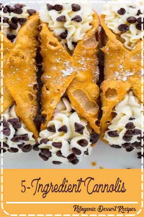 5 Ingredient Cannolis Louise Clarice