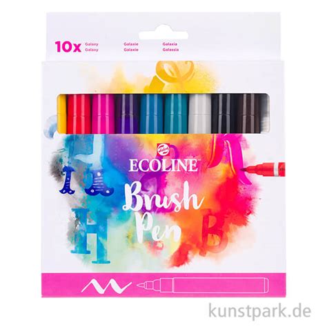 Talens ECOLINE Brush Pen 10er Set Handlettering