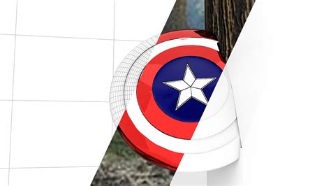 Captain America Vibranium Shield on Behance