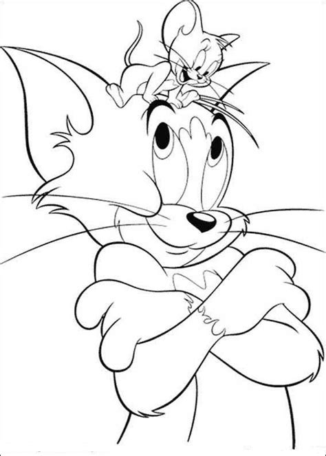 Fazendo A Nossa Festa Colorir Tom E Jerry Imagens Para Colorir