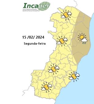 Confira A Previs O Do Tempo Para O Esp Rito Santo No S Bado Sol Entre