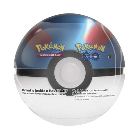 Pokémon TCG: Pokémon GO Great Ball Tin | Pokémon Center Official Site