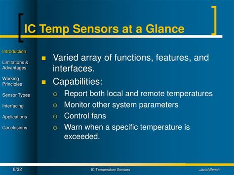 Ppt Ic Temperature Sensors Powerpoint Presentation Free Download