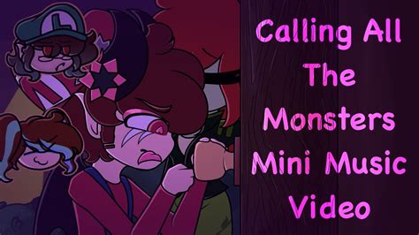 Calling All The Monsters Mini Music Video Thank You All And Happy Halloween Flipaclip