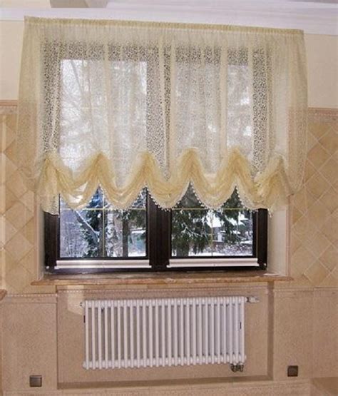 Австрийские шторы в интерьере кухни: элегантная пышность | OKuhneVse.ru