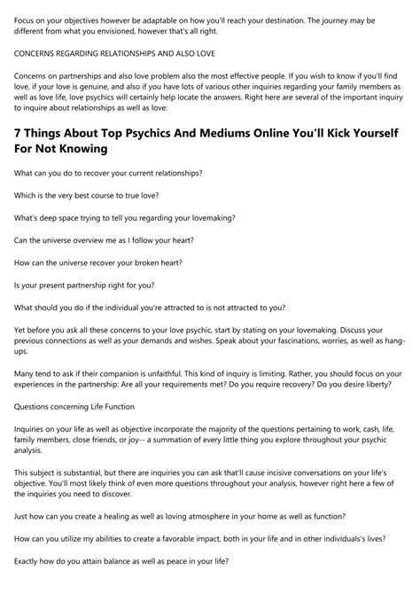 Ppt The Best Psychics And Mediums Online Awards The Best Worst And