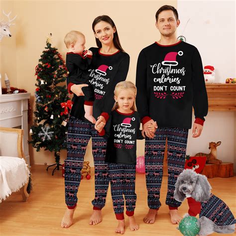 Christmas Family Christmas Pajamas Set Cotton Christmas Pjs Matching ...