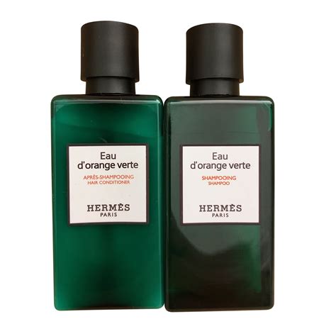 Hermes Eau Dorange Verte Shampoo 135 Oz And Conditioner Travel Set 135