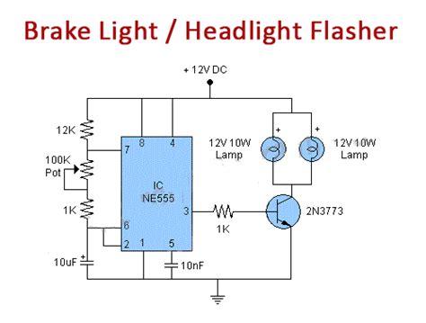 Car Lighting Circuit Diagram