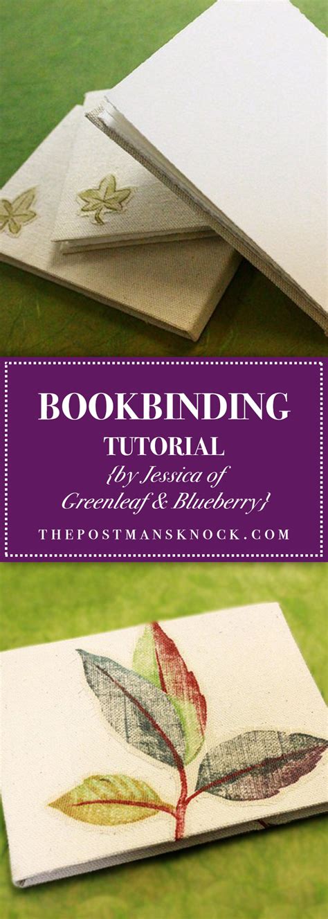 Bookbinding Tutorial {Brought to You by Jessica of Greenleaf ...