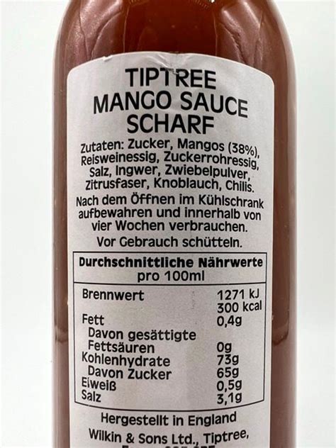 Hot Mango Sauce Wilkin Sons 260ml